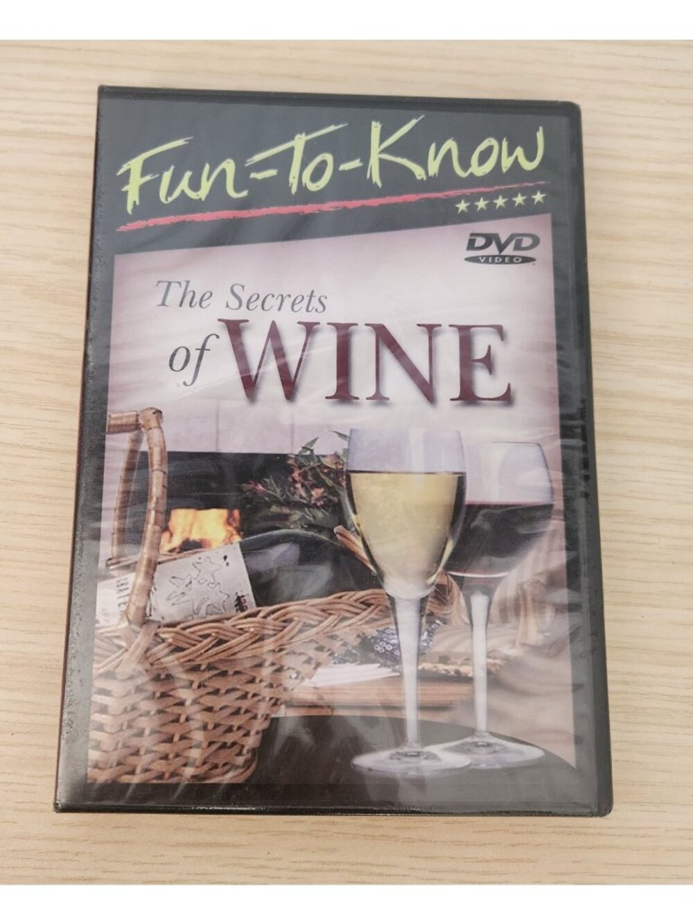 DVD Fun To Know The Secrets of Wine 2003 Become a Cork Master Sealed DV Popins